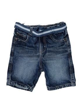 WRANGLER JEANS CO. Boy's Dark Wash Denim Shorts Size 4T